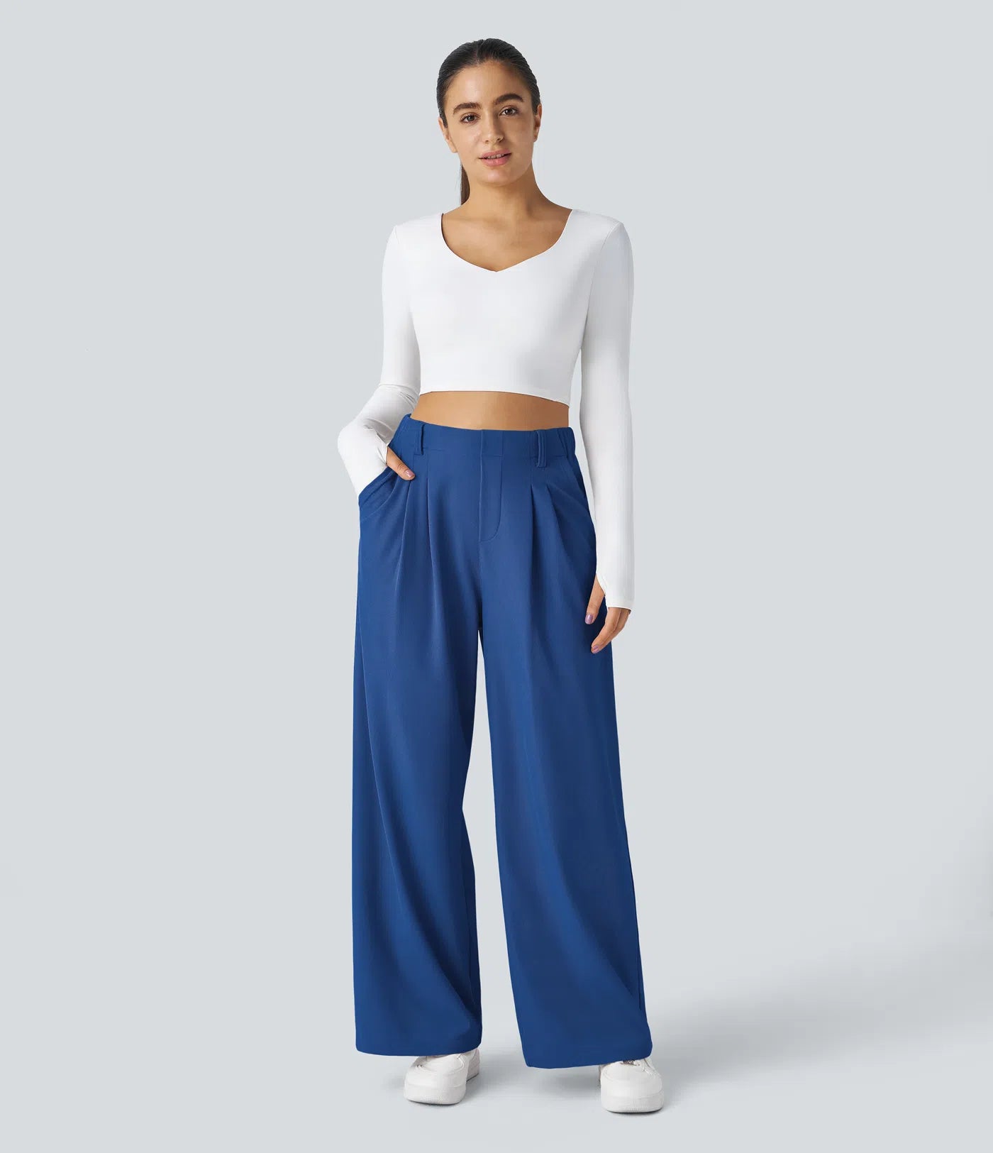 Pantalón Roma - Pierna ancha y cintura alta