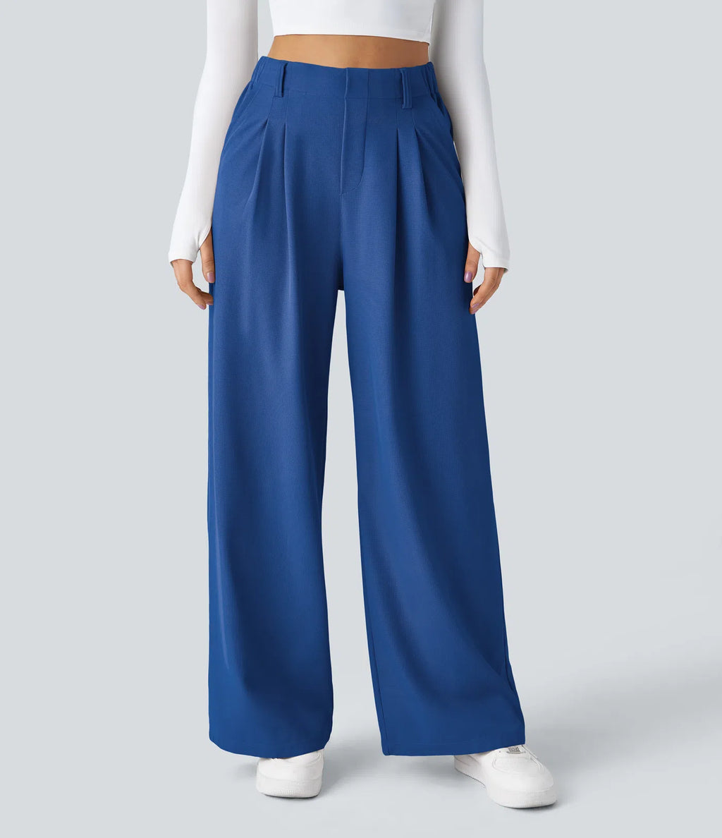 Pantalón Roma - Pierna ancha y cintura alta