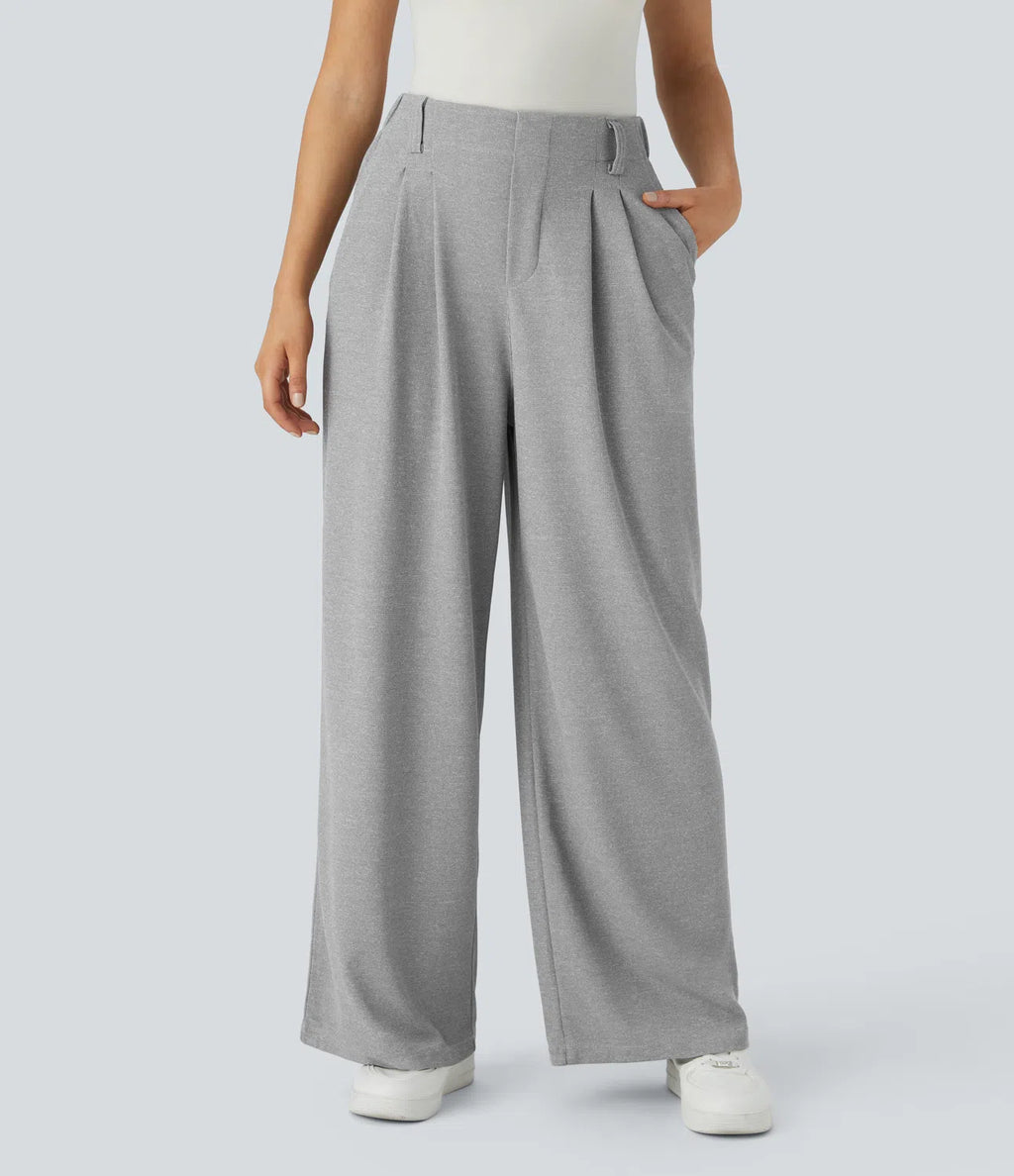 Pantalón Roma - Pierna ancha y cintura alta
