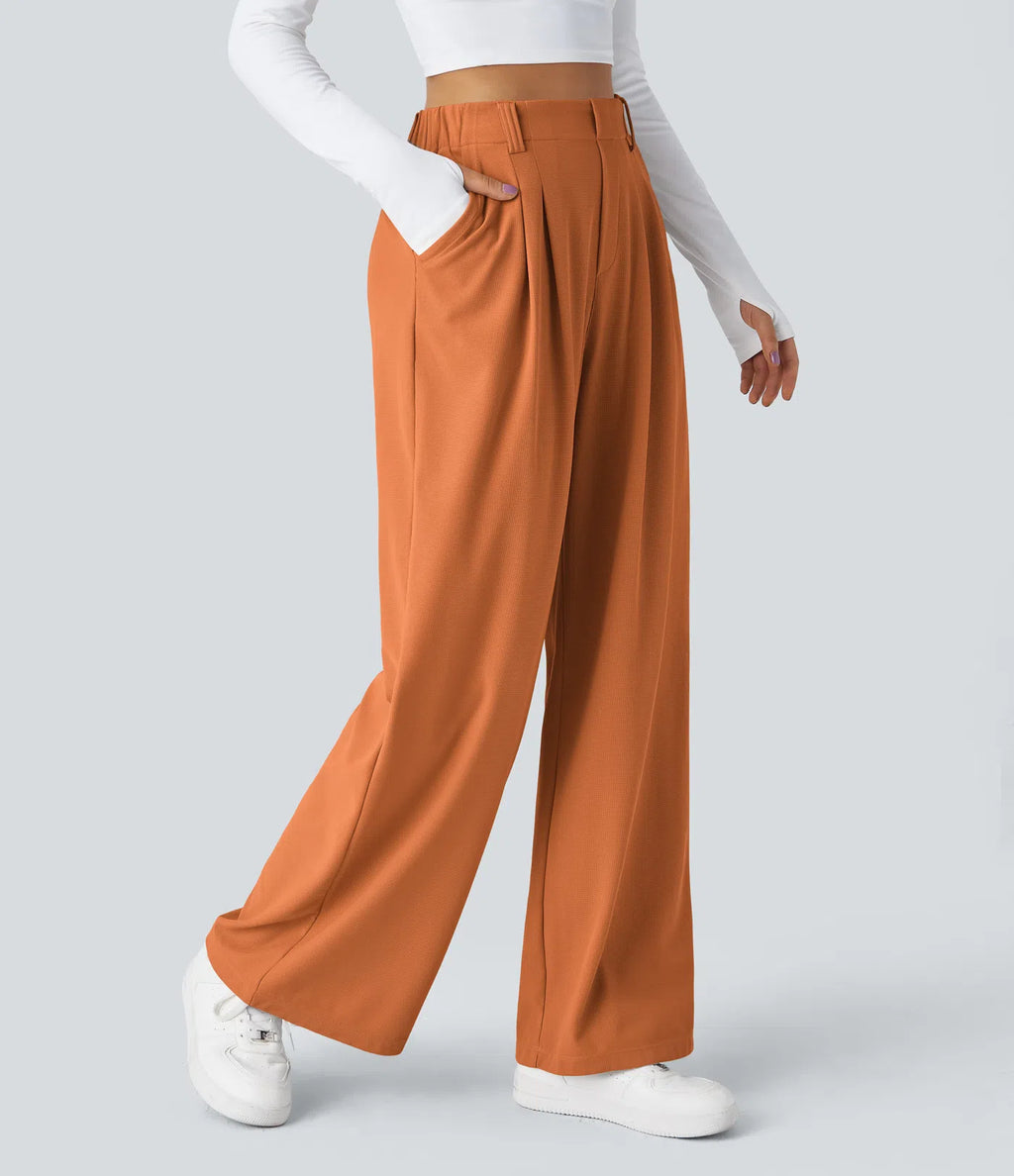 Pantalón Roma - Pierna ancha y cintura alta