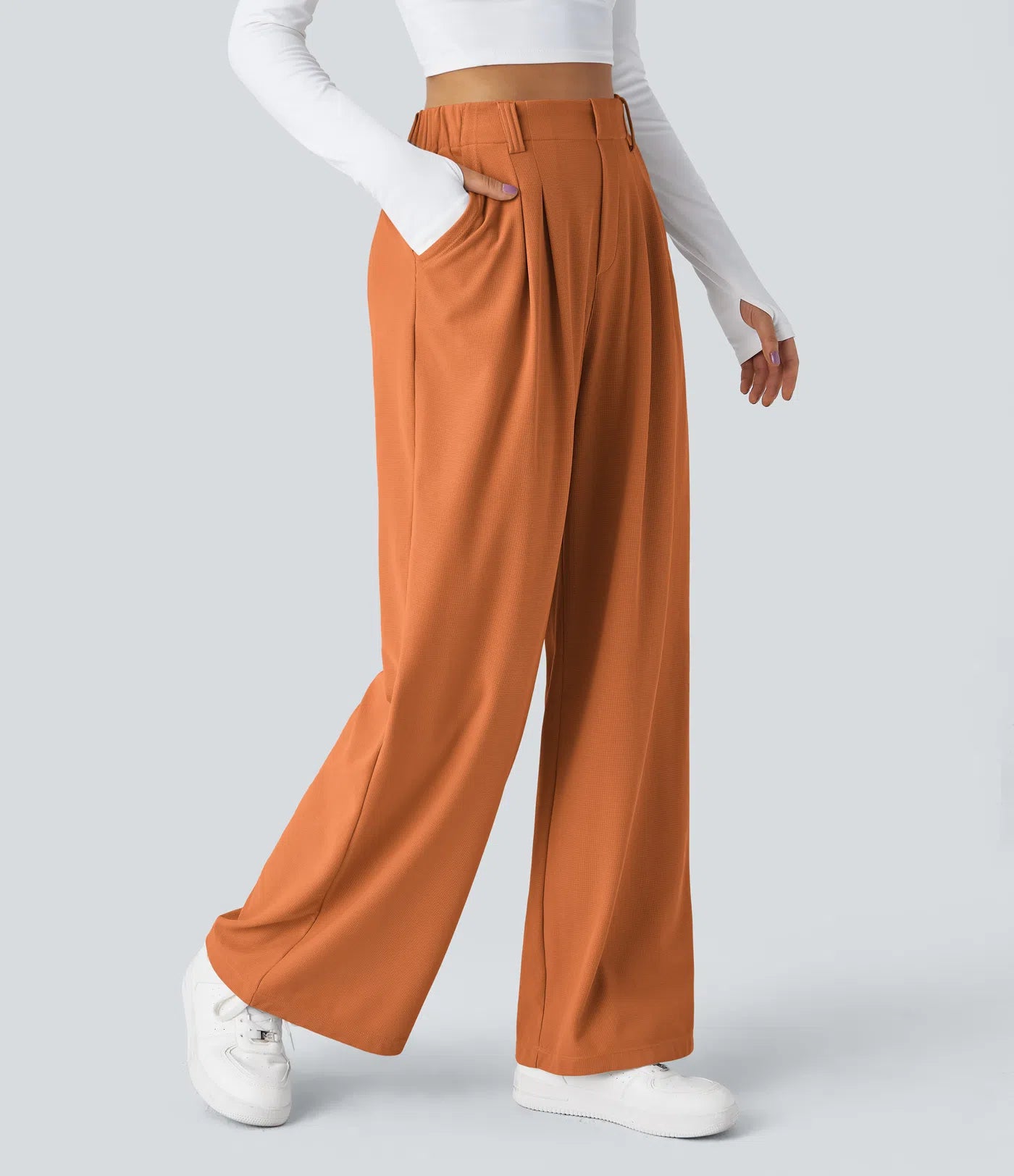 Pantalón Roma - Pierna ancha y cintura alta