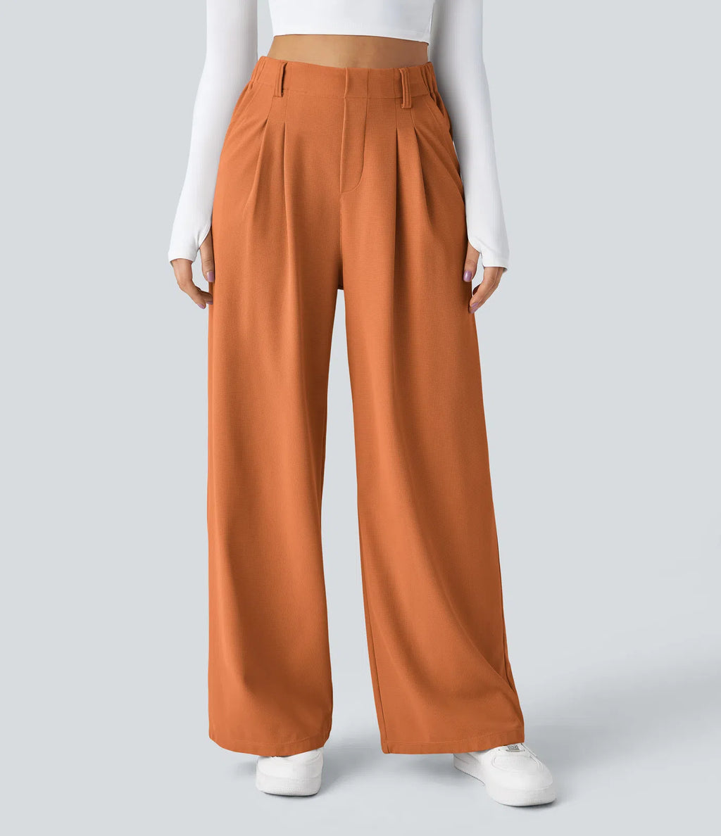 Pantalón Roma - Pierna ancha y cintura alta