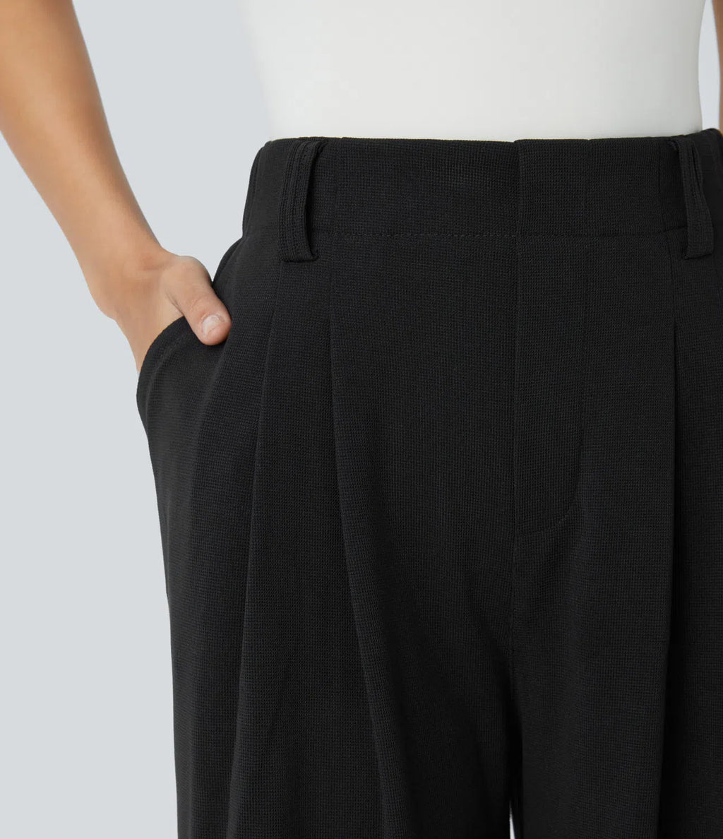 Pantalón Roma - Pierna ancha y cintura alta