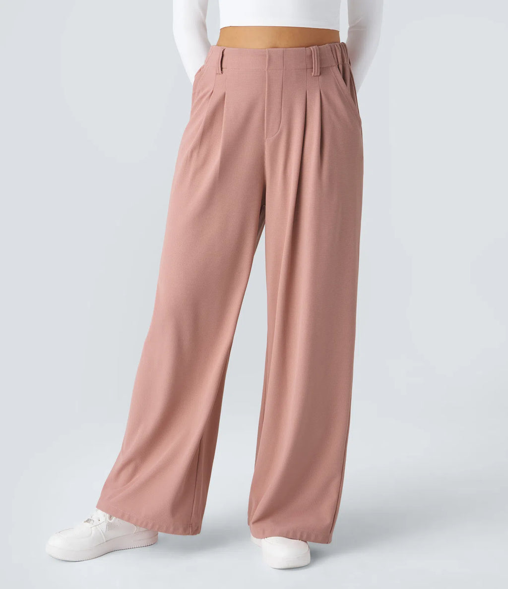 Pantalón Roma - Pierna ancha y cintura alta