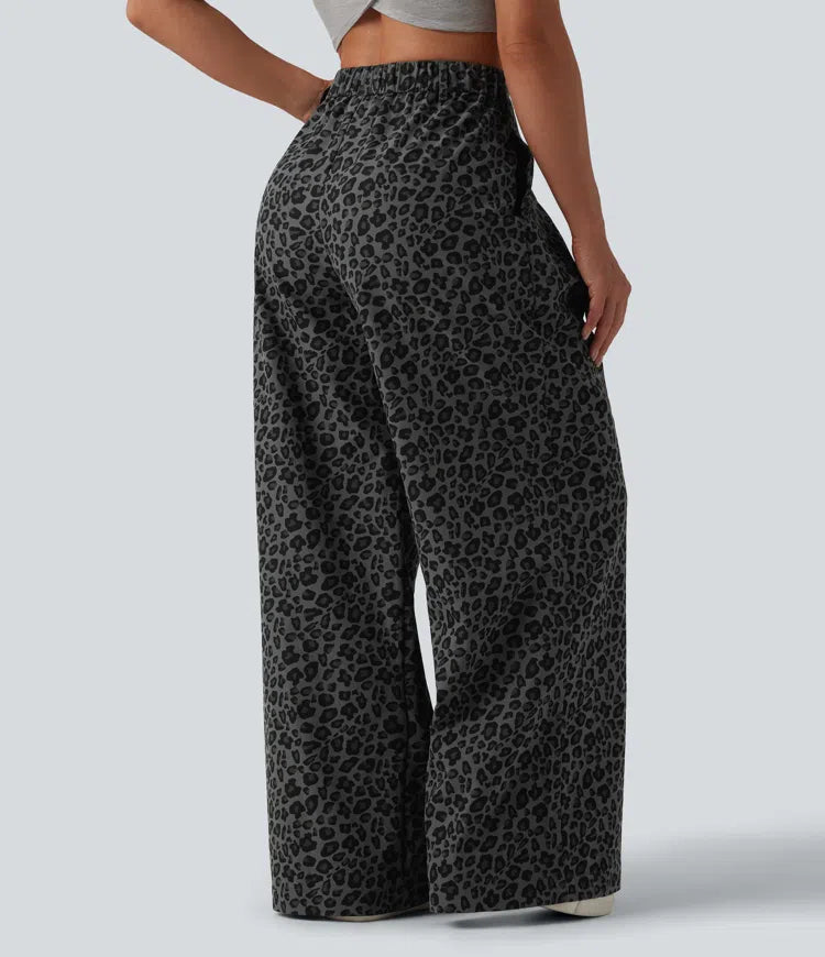 Pantalón Milano  - Casual de tiro medio y pierna ancha