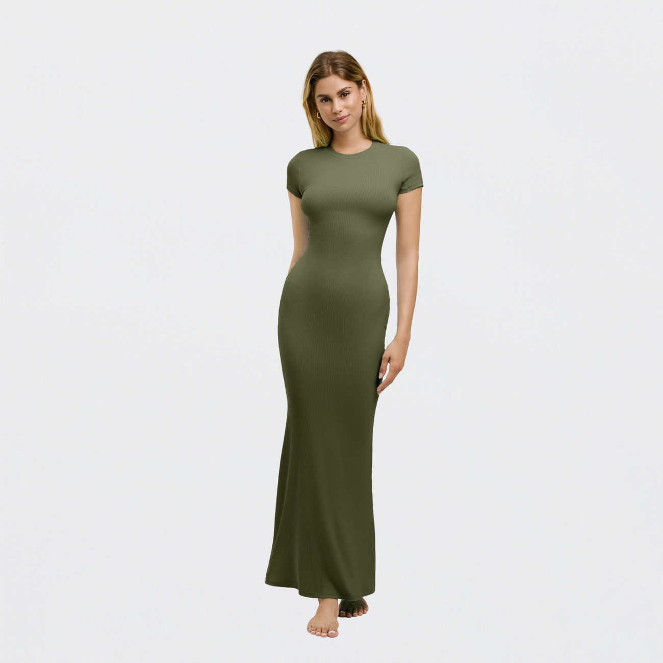 Vestido Ginebra - Largo, elegante y con efecto estilizado