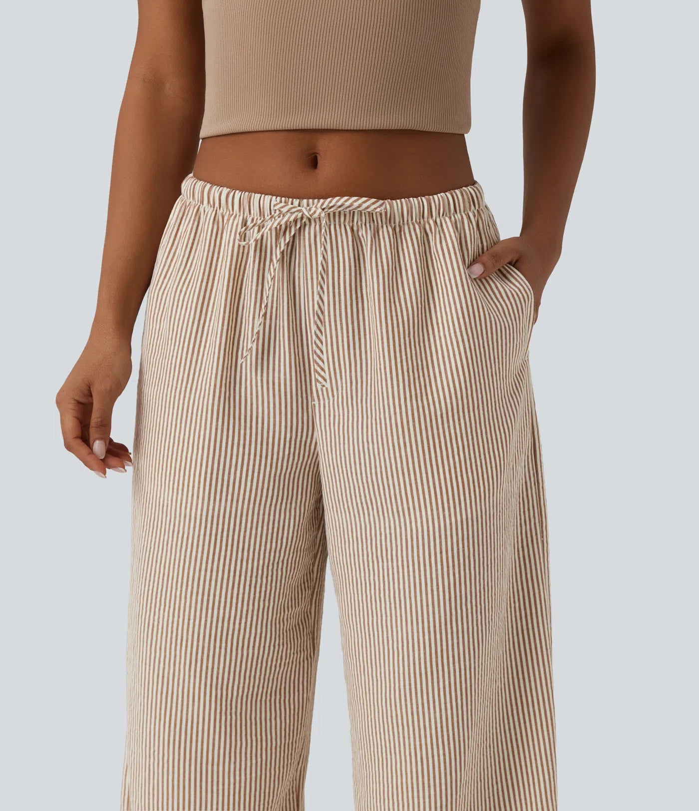 Pantalón Marbella - Elegancia mediterránea a rayas