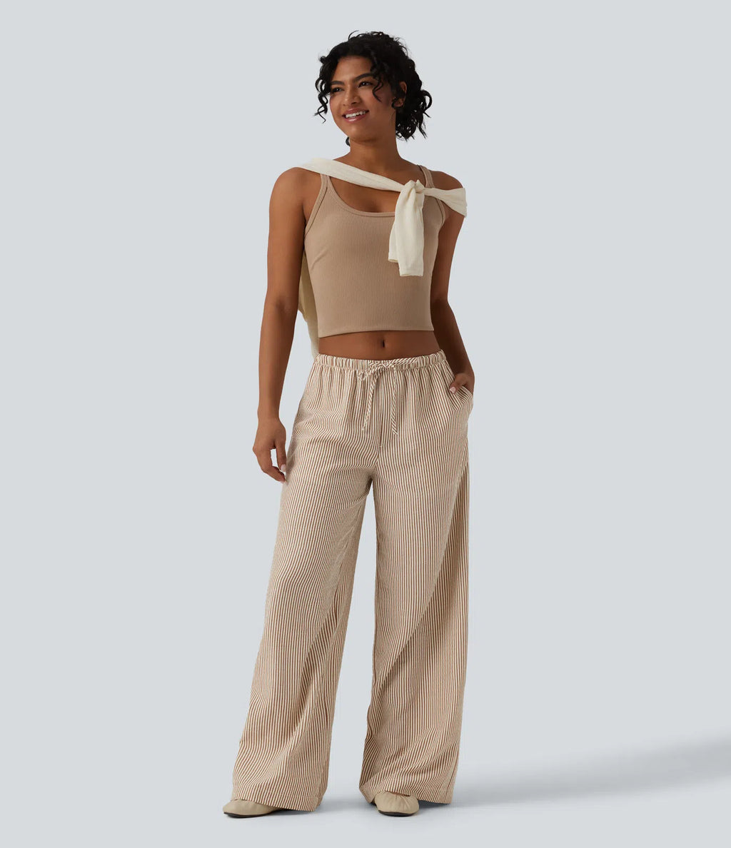 Pantalón Marbella - Elegancia mediterránea a rayas