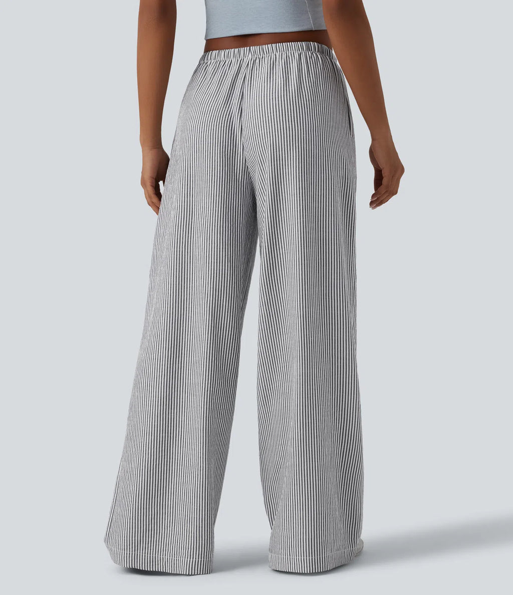Pantalón Marbella - Elegancia mediterránea a rayas