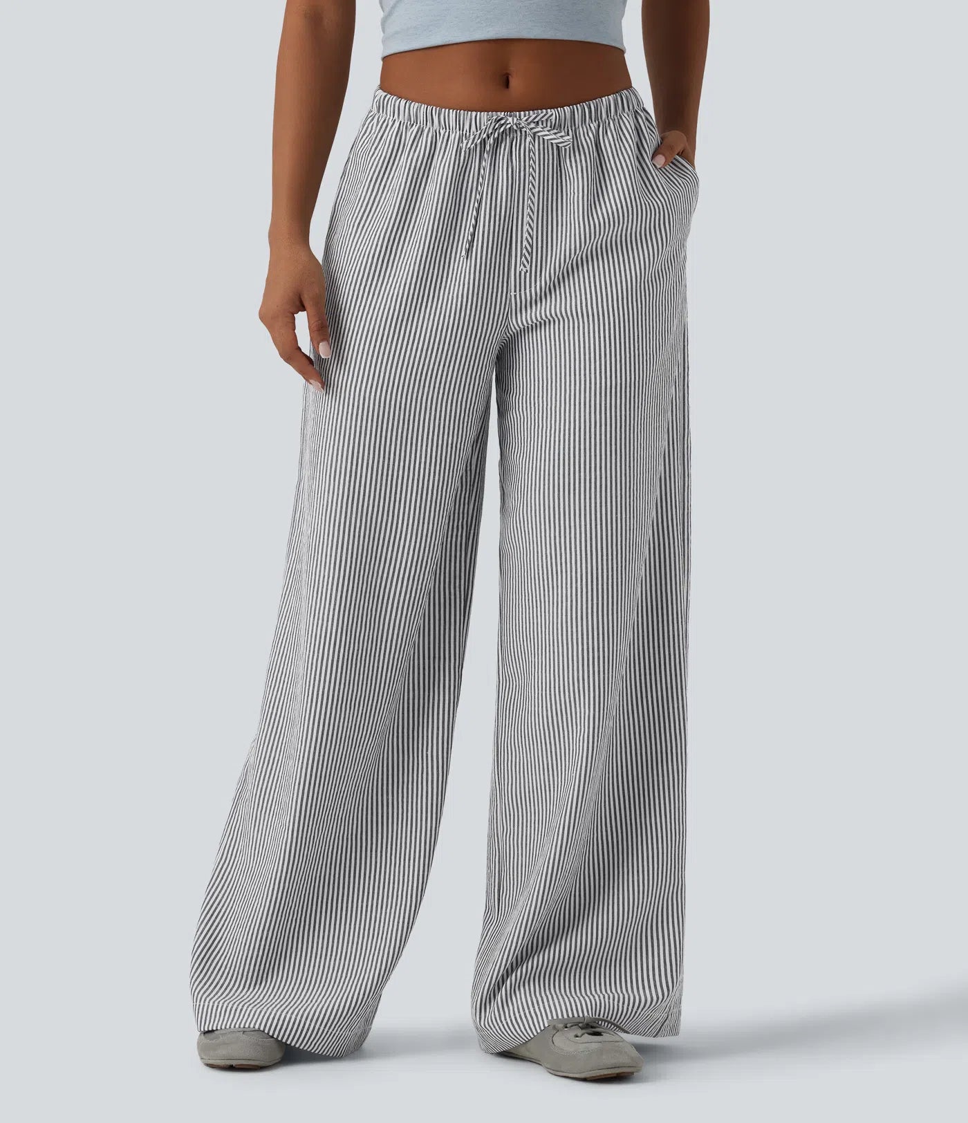 Pantalón Marbella - Elegancia mediterránea a rayas